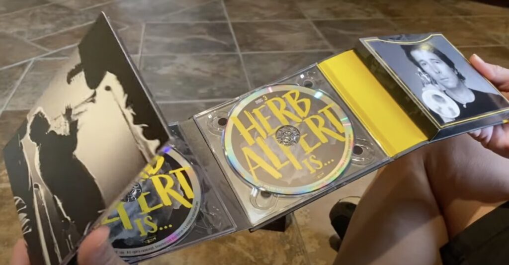 classic litho herb alpert CD unboxing