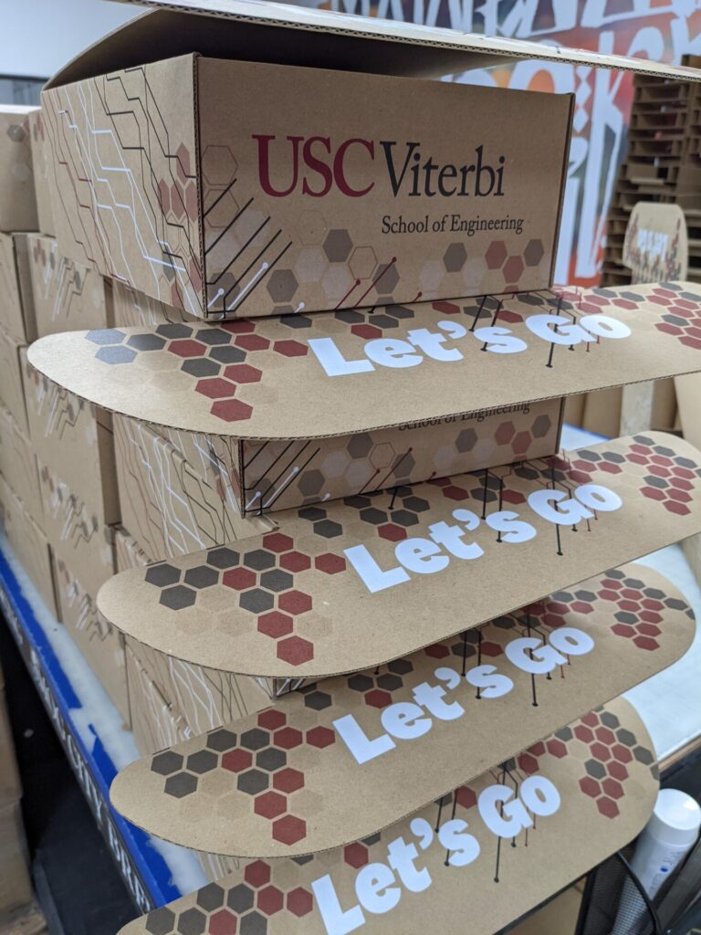 Classic Litho USC Viterbi Admit Box and Book - 1