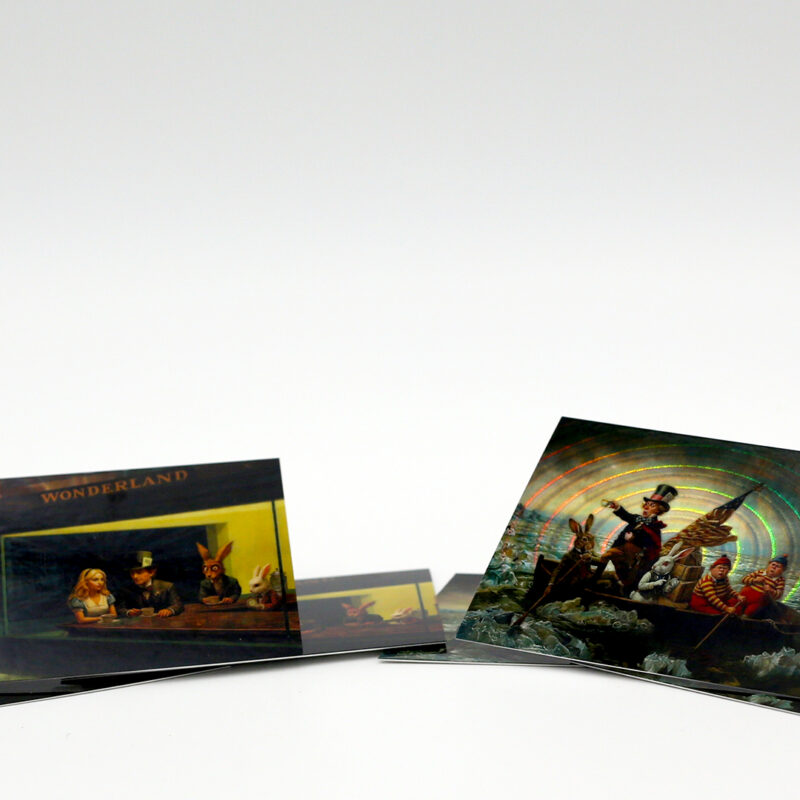 Classic Litho - Alice Wonderland Trading Cards Web 10