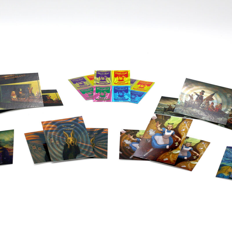 Classic Litho - Alice Wonderland Trading Cards Web 11