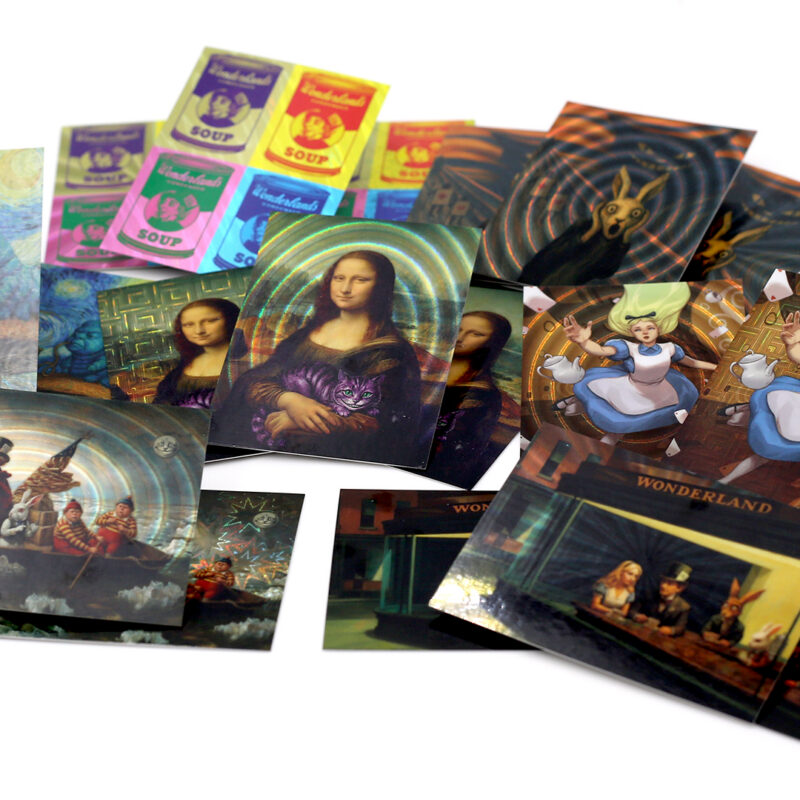 Classic Litho - Alice Wonderland Trading Cards Web 2