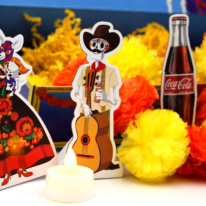 Classic Litho - Coca Cola Dia Muertos Ofrenda Kit 3