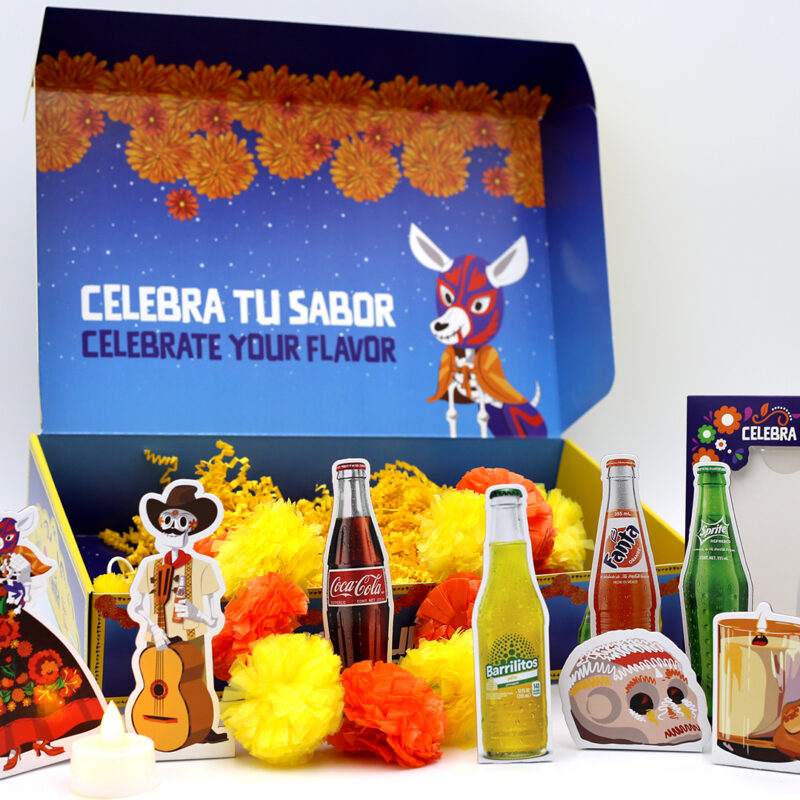 Classic Litho - Coca Cola Dia Muertos Ofrenda Kit 4