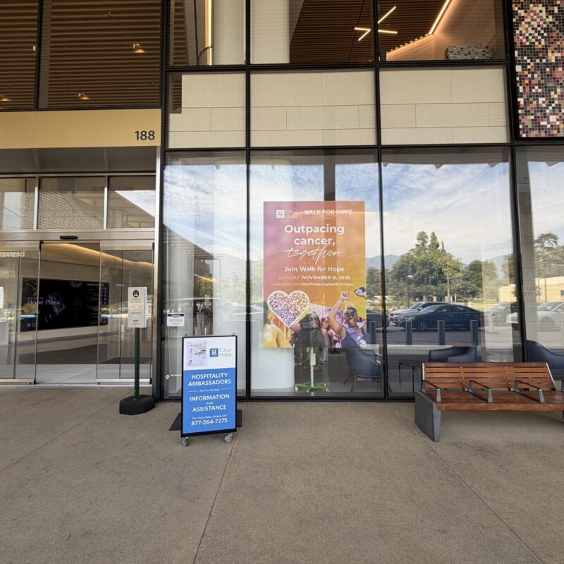 Classic Litho and Design - City of Hope Outdoor Signage 1