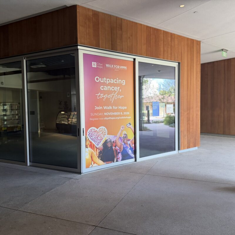 Classic Litho and Design - City of Hope Outdoor Signage 3