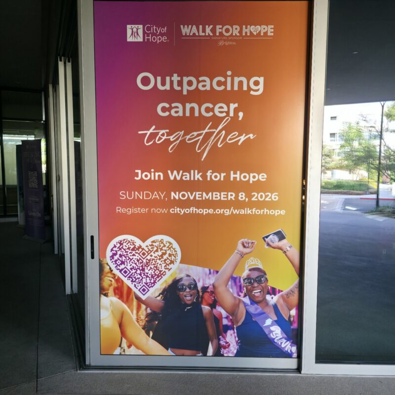 Classic Litho and Design - City of Hope Outdoor Signage 7